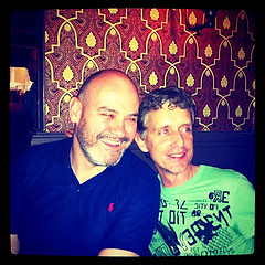 Peter and Wayne in the Duke of Wellington