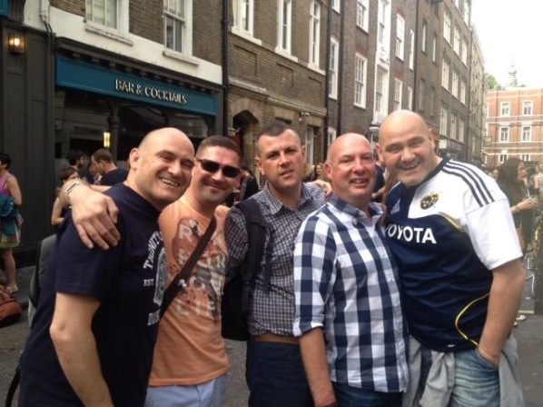 Paul, Me, Richard, Chris and Peter