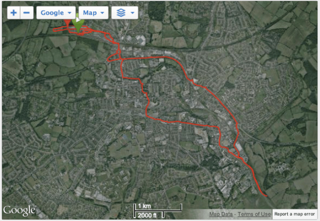 Circumnavigating Colchester