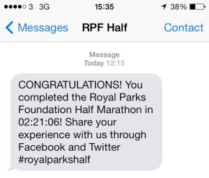 RPH texted me my time