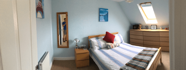 The refreshed guest room :)