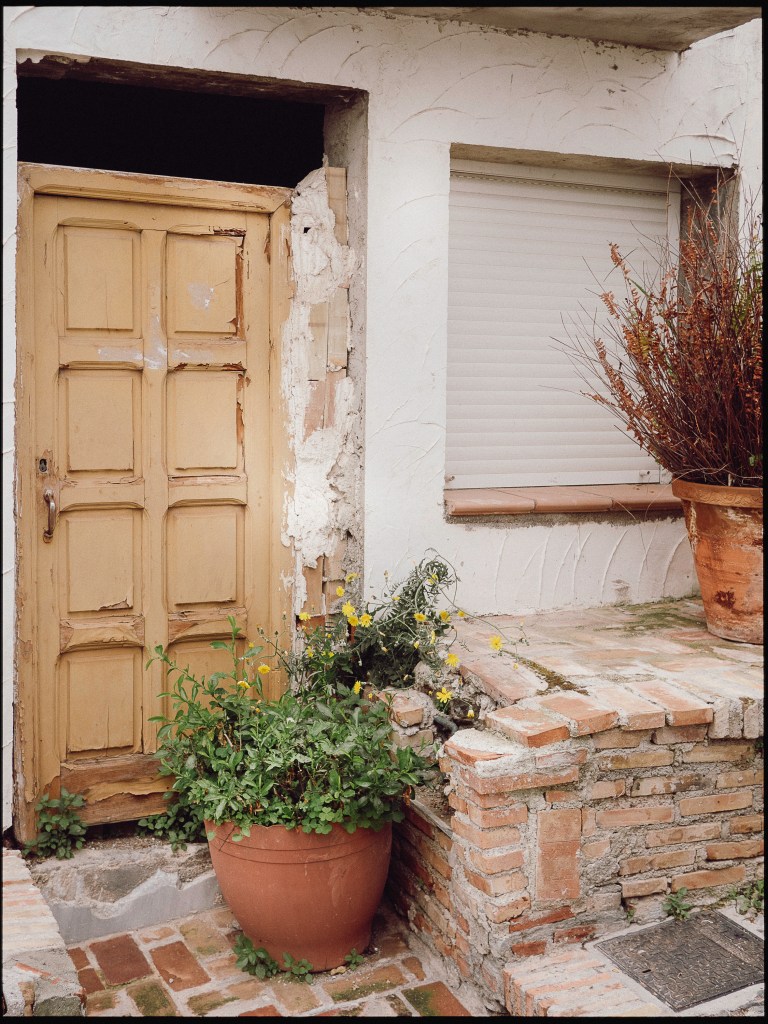 A photo of an old doorway in Malaga