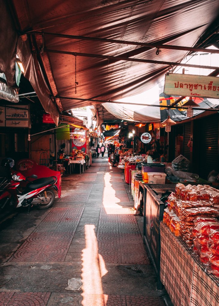 A Thai market 
